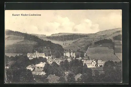 AK Nieder-Lindewiese, Villen im Ort