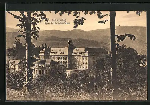 AK Bad Gräfenberg, Neues Priessnitz-Sanatorium