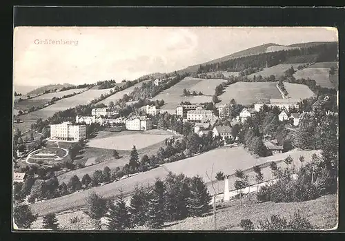 AK Gräfenberg, Wohnhäuser am Stadtrand