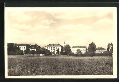 AK Vidnava, Gebäude am Ortsrand