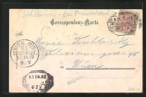 AK Gräfenberg, Villen am Stadtrand