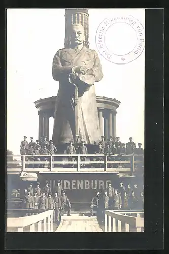 AK Berlin, Der Eiserne Hindenburg, Nagelung