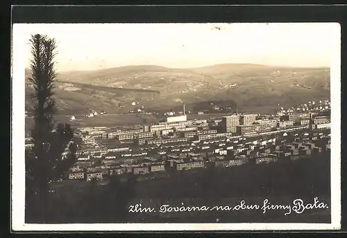 AK Zlin, Tovarna na obuv firmy Bata, Celkový pohled