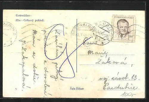 AK Gottwaldov in Zlin, Celkový pohled