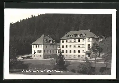 AK Mähr.-Altstadt, Anischt des Erholungsheimes