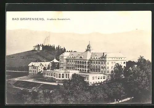 AK Bad Gräfenberg, Priessnitz Sanatorium in Alleinlage