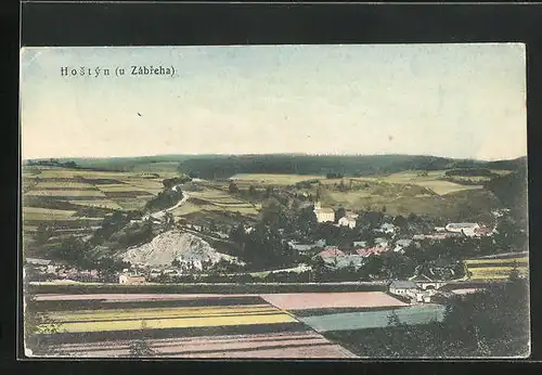 AK Hostyn u Zabreha, Panorama des Ortes