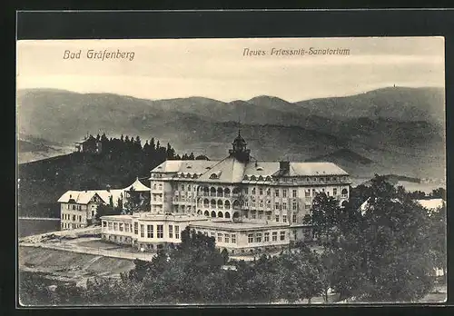 AK Bad Gräfenberg, Neues Priessnitz-Sanatorium