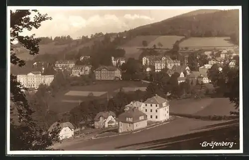 AK Gräfenberg, Wohnhäuser am Sanatorium