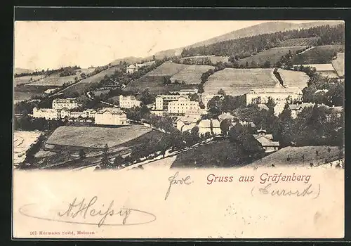 AK Gräfenberg, Panorama der Stadt