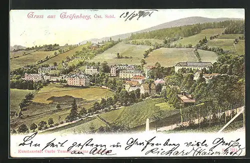 AK Gräfenberg, Panorama der Stadt