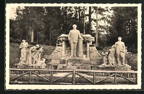 AK Freiwaldau, Priessnitzdenkmal
