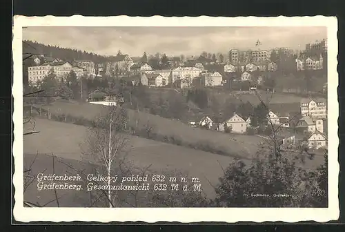 AK Gräfenberg, Gesamtansicht mit Sanatorium