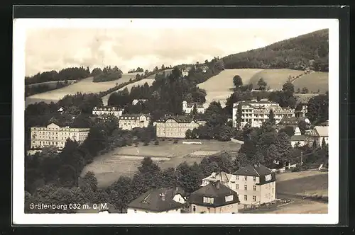 AK Gräfenberg, Totalansicht Wohnviertel