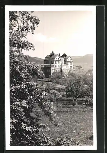 AK Gr. Ullersdorf, Schwefelbad Heilanstalt