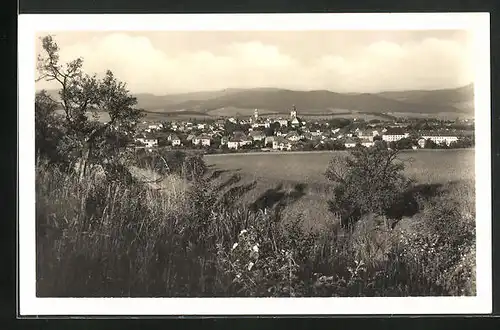 AK Sumperk, Totalansicht aus der Ferne