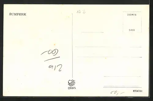 AK Sumperk, Totalansicht aus der Ferne