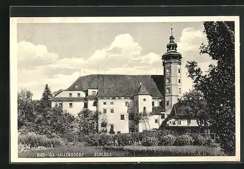 AK Bad Gr.-Ullersdorf, Schloss