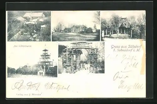 AK Sülsdorf, Aussichtsturm, Restaurant