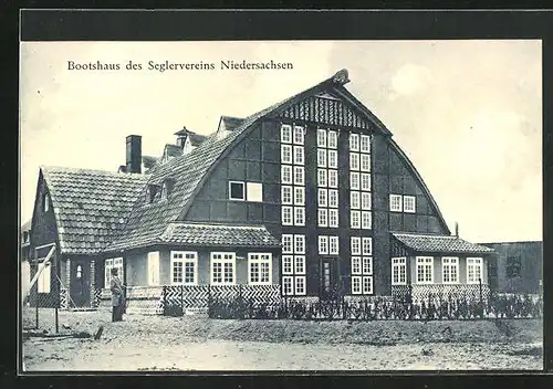 AK Bremen, Bootshaus des Seglervereins Niedersachsen