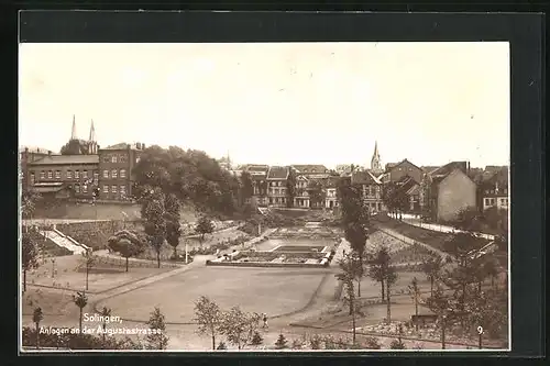 AK Solingen, Anlagen an der Augustastrasse