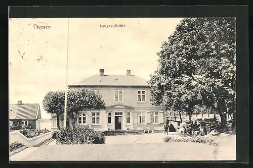 AK Ütersen, Gasthaus Langes Mühle