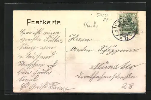 AK Kalscheuren, Militär-Verpflegungsstation