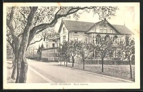 AK Lázne Belohrad, Hotel Cerman