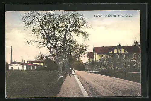 AK Lázne Belohrad, Hotel Vlach