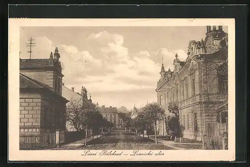 AK Lazne Belohrad, Lazenska ulice