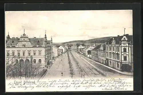 AK Lazne Belohrad, Namesti, Stred obce