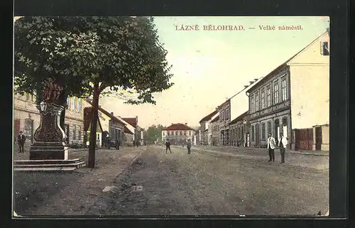 AK Lázne Belohrad, Velké Námesti