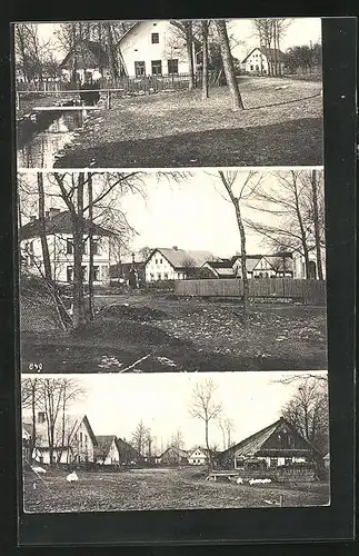 AK Houdkovice, Strassenpartie, Bachpartie, Ortspartie