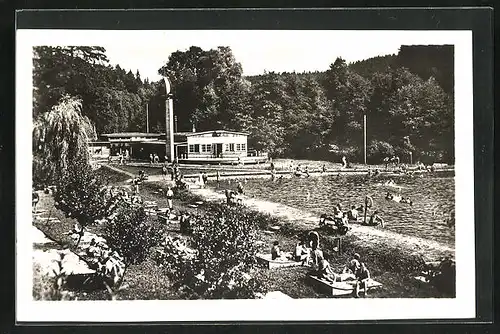 AK Rychnov nad Kneznou, Badestelle am See