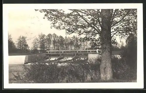 AK Borohrádek, Partie am Wehr