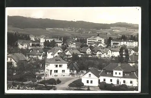 AK Lázne Belohrad, Wohnviertel der Stadt