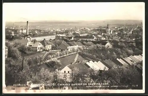 AK Horice v. Podkrkonosi, Celkovy pohled se severni casti