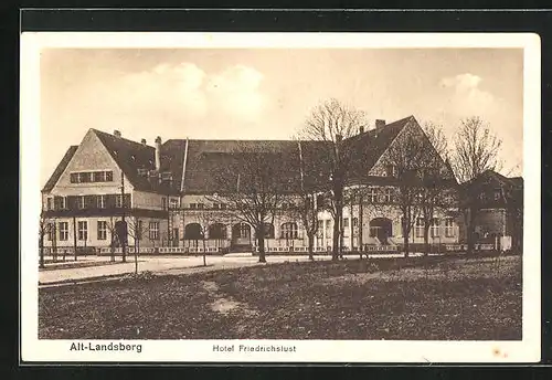 AK Alt-Landsberg, Hotel Friedrichslust