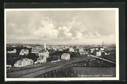 AK Schönbrunn, Blick auf den Ort