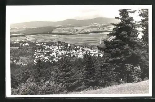 AK Val. Klobouky, Ortsansicht aus der Ferne