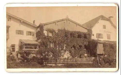 Fotografie Würthle & Spinnhirn, Salzburg, Ansicht Golling, Blick auf Schiechls Konditorei und Döttl`s Gasthaus