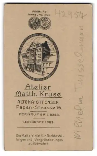 Fotografie Matthias Kruse, Altona-Ottensen, Ansicht Altona-Ottensen, Geschäftshaus in der Papenstrasse 16