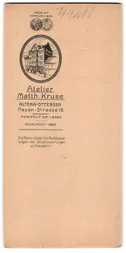 Fotografie Matthias Kruse, Altona-Ottensen, Ansicht Altona-Ottensen, Geschäftshaus in der Papenstrasse 16