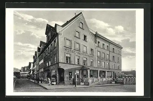 AK Koblenz, Hotel Zum Kurfürsten