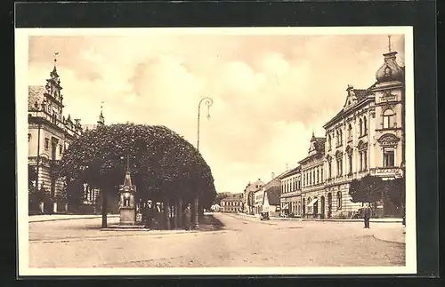 AK Lázne Belohrad, Masarykovo namesti