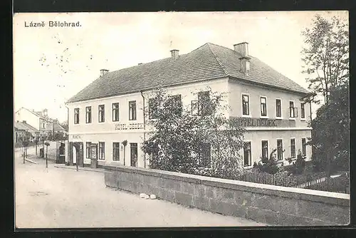 AK Lázne Belohrad, Hotel Dedek