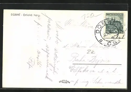 AK Dorbre, Orlicke hory