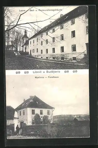 AK Libnic u Budejovic, Restaurant und Bad, Forsthaus