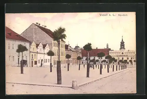 AK Veseli n. L., Namesti, Radnice