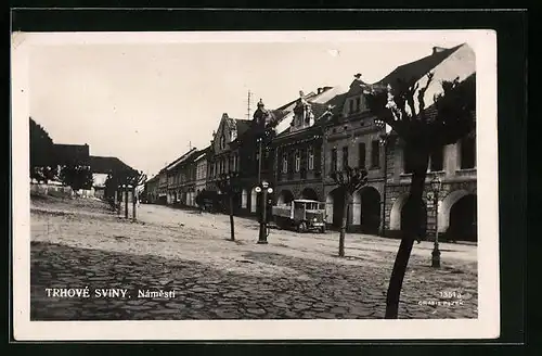 AK Trhové Sviny, Geschäfte am Hauptplatz